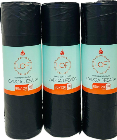 Bolsas de Basura 80 x 110 cm LOF 10 un