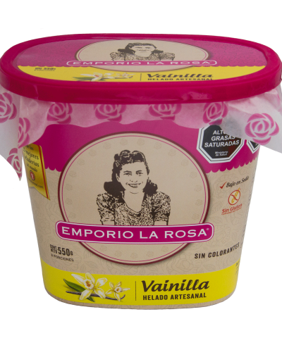 Helado Emporio La Rosa Vainilla 550 g