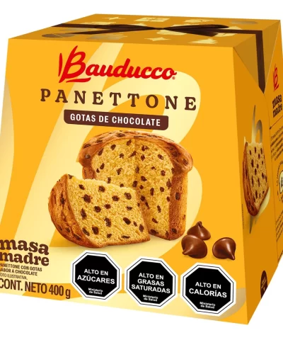Panettone Gotas De Chocolate Bauducco 400 g